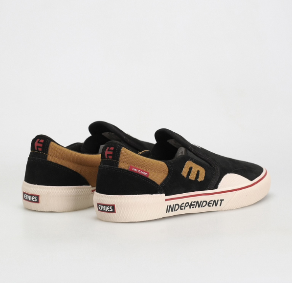 Etnies Marana Slip x Indy Black/Brown shoes | RideHub