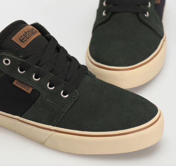 Etnies Barge LS Green/Black shoes | RideHub