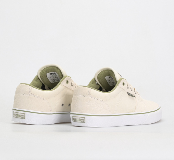 Etnies Barge LS White/Green shoes | RideHub