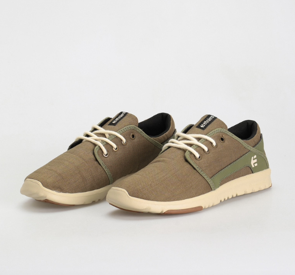 Etnies Scout Olive/Tan/Gum shoes | RideHub