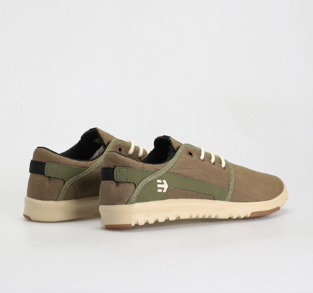 Etnies Scout Olive/Tan/Gum shoes | RideHub