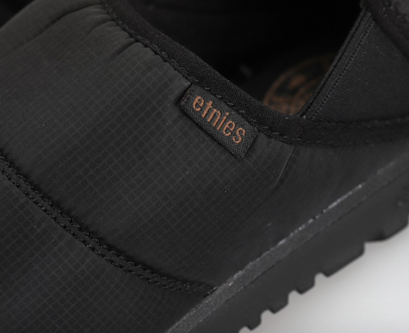 Etnies Scout Slipper Black/Black/Gum shoes | RideHub