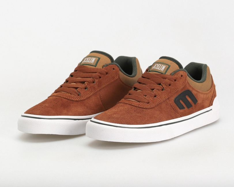 Etnies Josl1n Vulc Shoes Brown/Green | RideHub