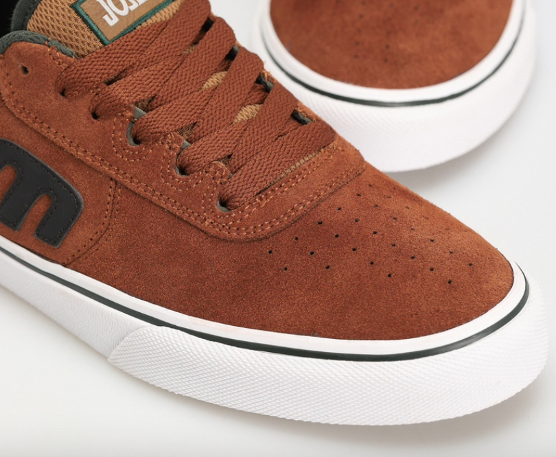 Etnies Josl1n Vulc Shoes Brown/Green | RideHub