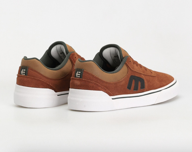 Etnies Josl1n Vulc Shoes Brown/Green | RideHub
