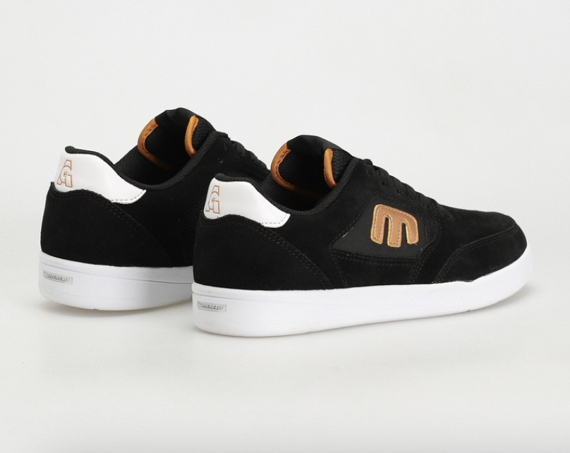 Etnies Veer Black/Gold/White shoes | RideHub
