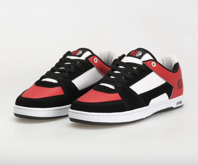 Etnies MC Rap Lo Black/Red/White shoes | RideHub