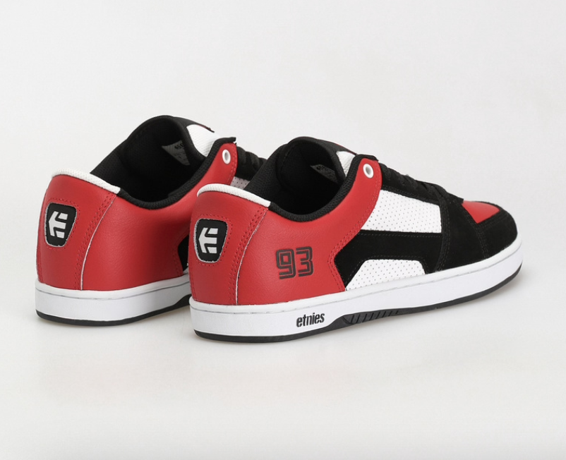 Etnies MC Rap Lo Black/Red/White shoes | RideHub