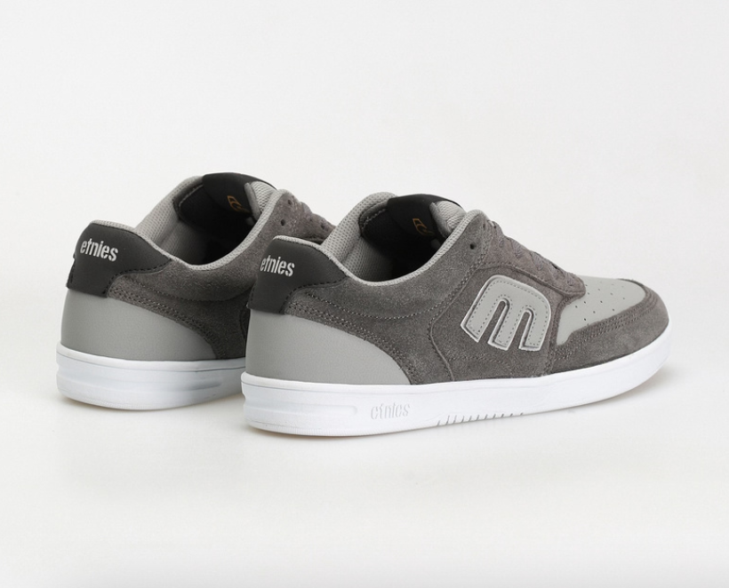 Etnies The Aurelien Grey/Light Gray shoes | RideHub