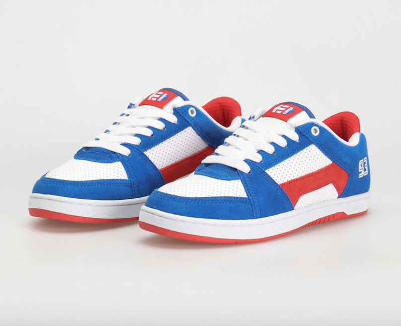 Etnies MC Rap Lo Blue/Red/White shoes | RideHub
