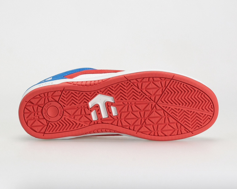 Etnies MC Rap Lo Blue/Red/White shoes | RideHub