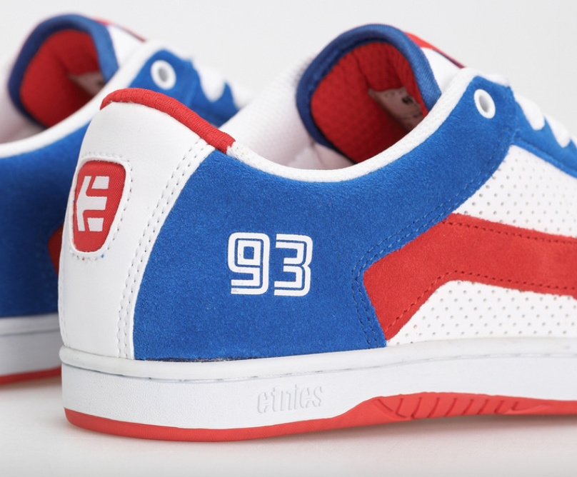 Etnies MC Rap Lo Blue/Red/White shoes | RideHub