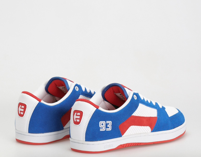 Etnies MC Rap Lo Blue/Red/White shoes | RideHub