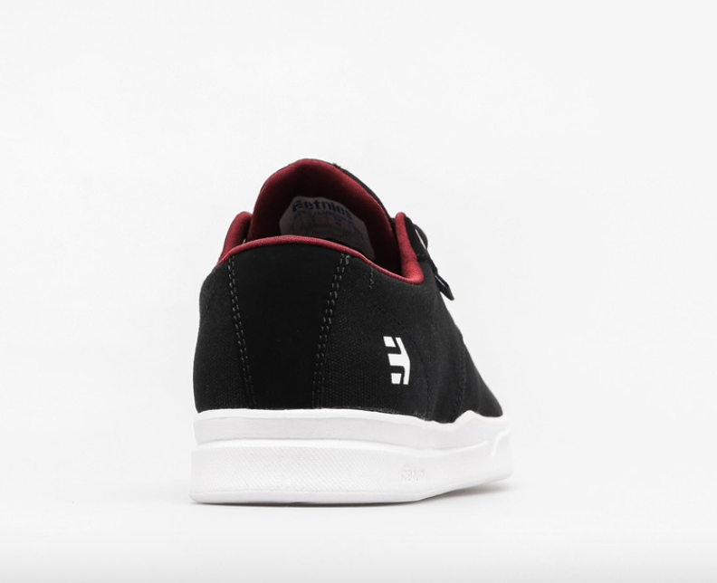 Etnies Jameson SC Black/White/Burgundy shoes | RideHub