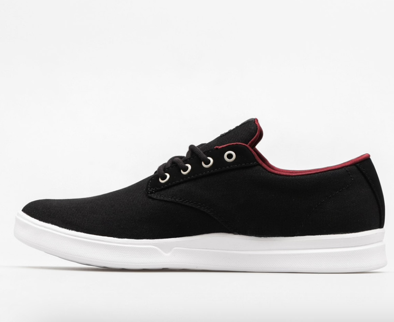 Etnies Jameson SC Black/White/Burgundy shoes | RideHub
