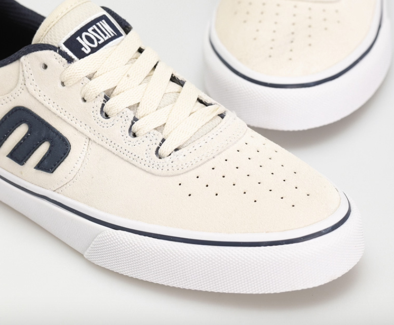Etnies Joslin Vulc Shoes White/Navy | RideHub