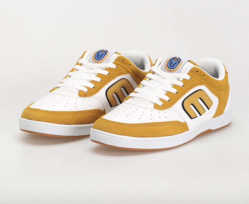 Etnies The Aurelien Tan/White shoes | RideHub