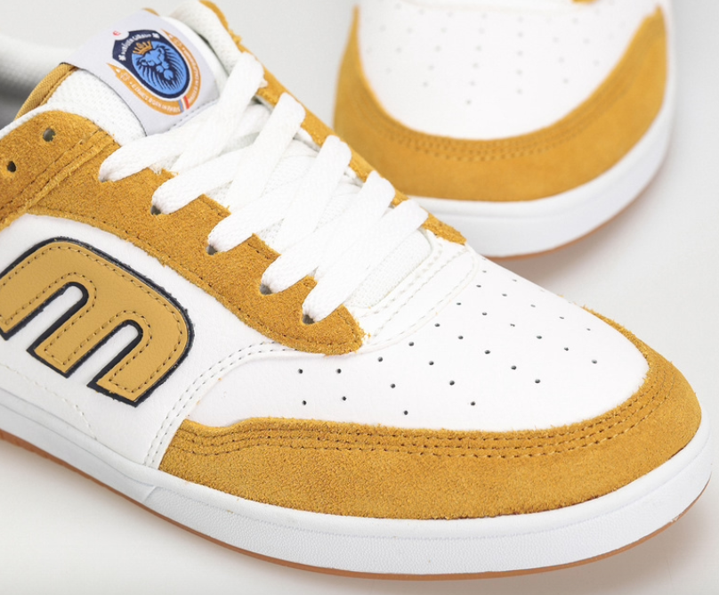 Etnies The Aurelien Tan/White shoes | RideHub
