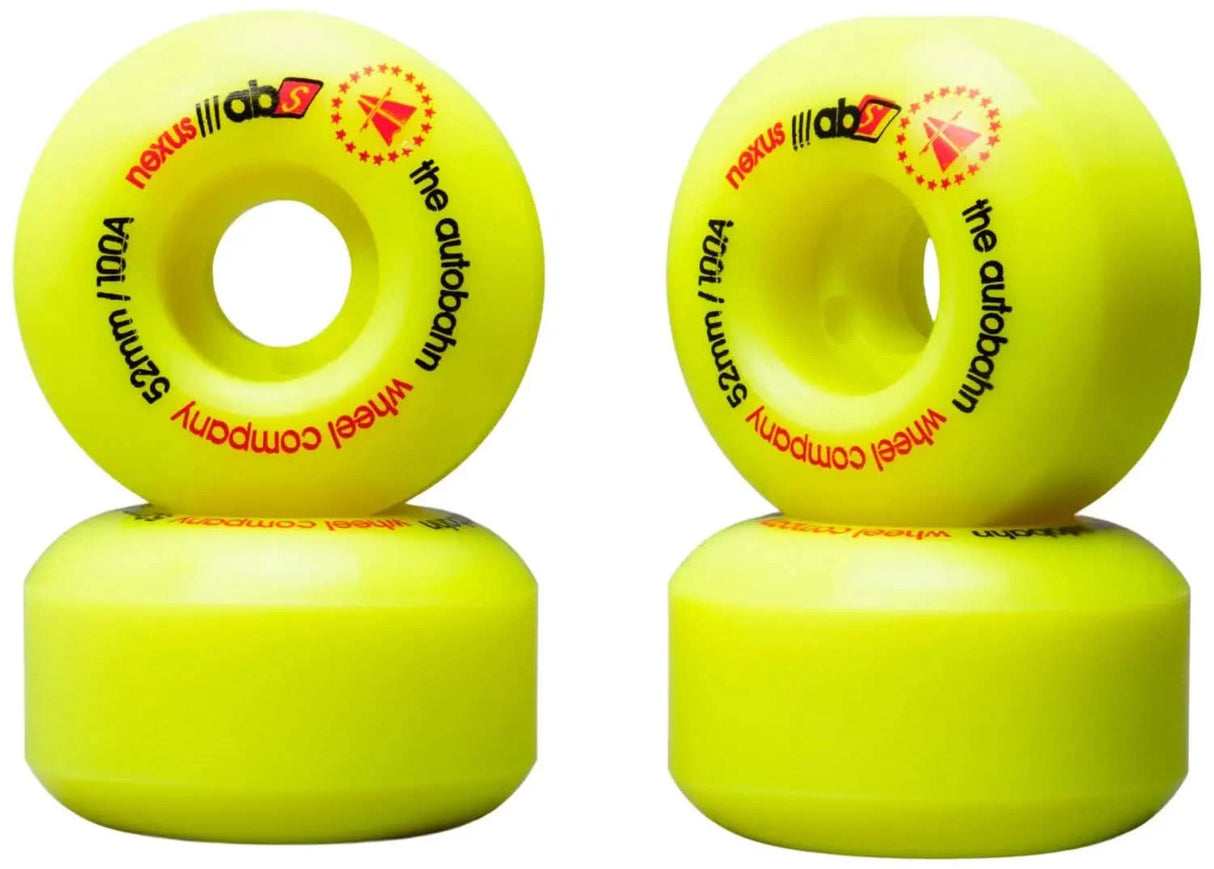Autobahn Nexus 100A Skateboard Wheels (4-Pack) | RideHub
