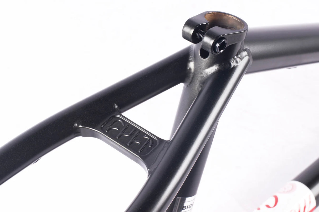 Cult MAX VU BIGGIE Magnesium Black BMX Frame | RideHub