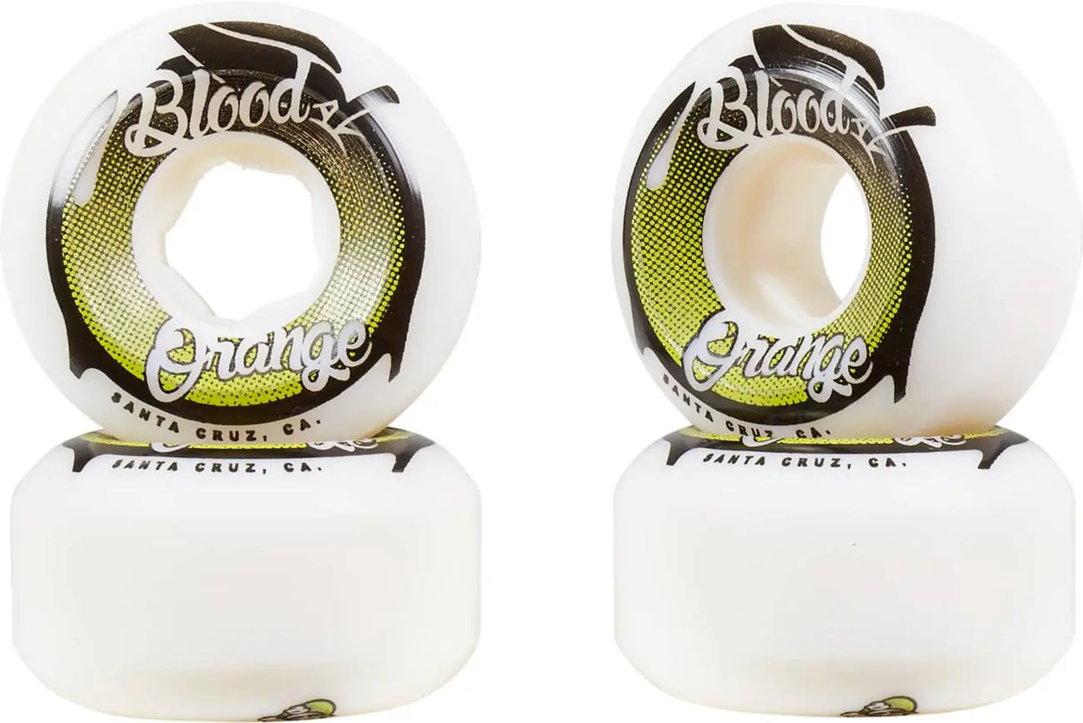Blood Orange Street Raw Conical 99A 53mm Wheels (4-Pack) | RideHub