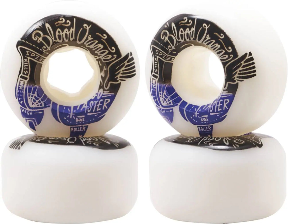 Blood Orange Street Raw Rounded 99A Wheels (4-Pack) | RideHub