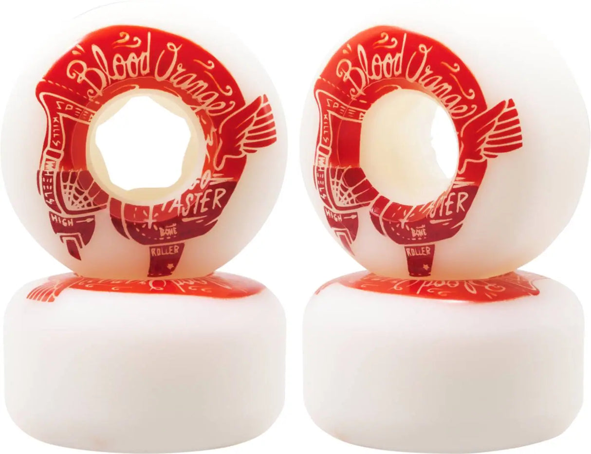 Blood Orange Street Raw Rounded 99A Wheels (4-Pack) | RideHub