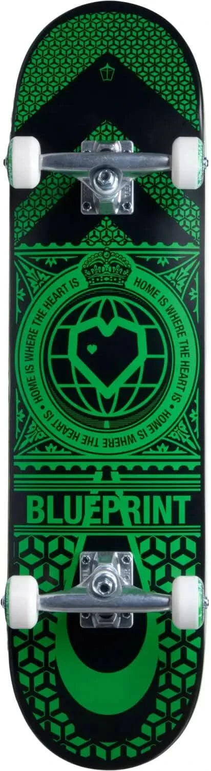 Blueprint Home Heart Skateboard | RideHub