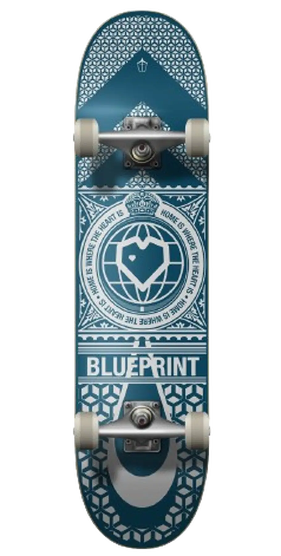 Blueprint Home Heart Skateboard | RideHub