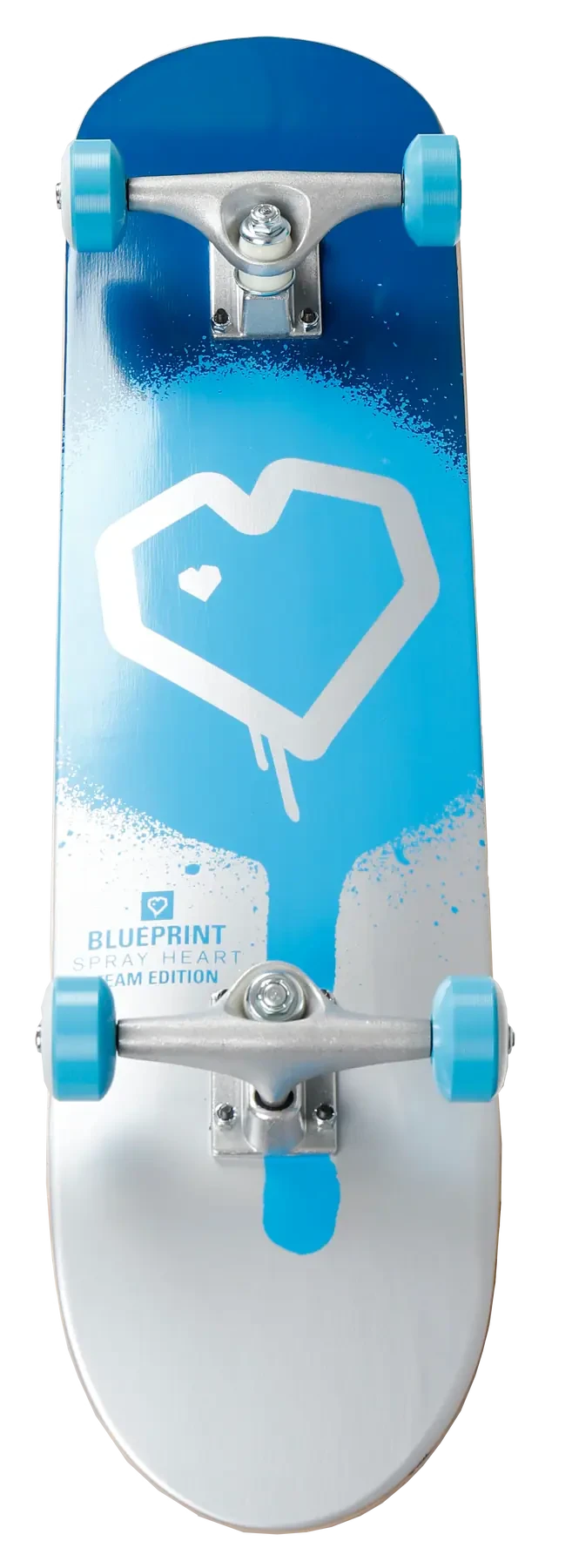 Blueprint Spray Heart V2 Skateboard | RideHub