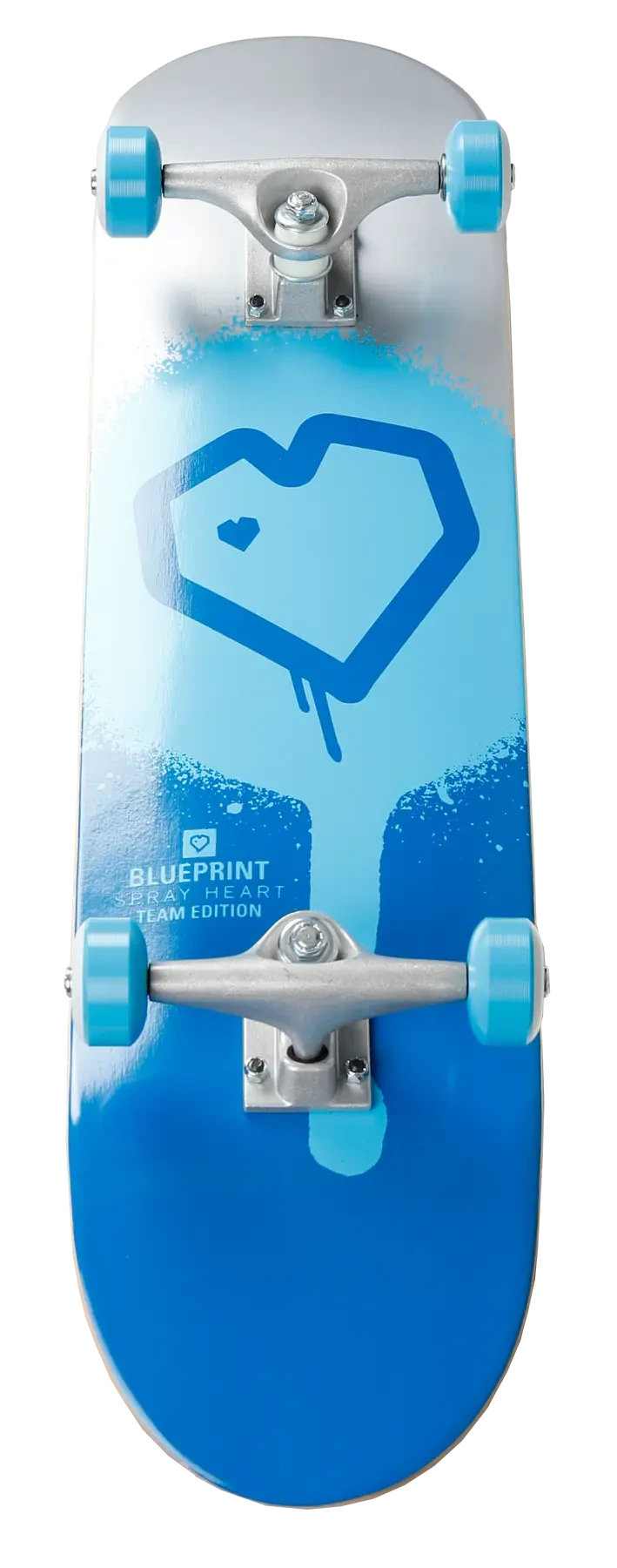 Blueprint Spray Heart V2 Skateboard | RideHub