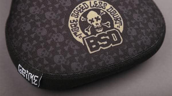 BSD Grime Denim Cox Signature Pivotal Fat Saddle | RideHub