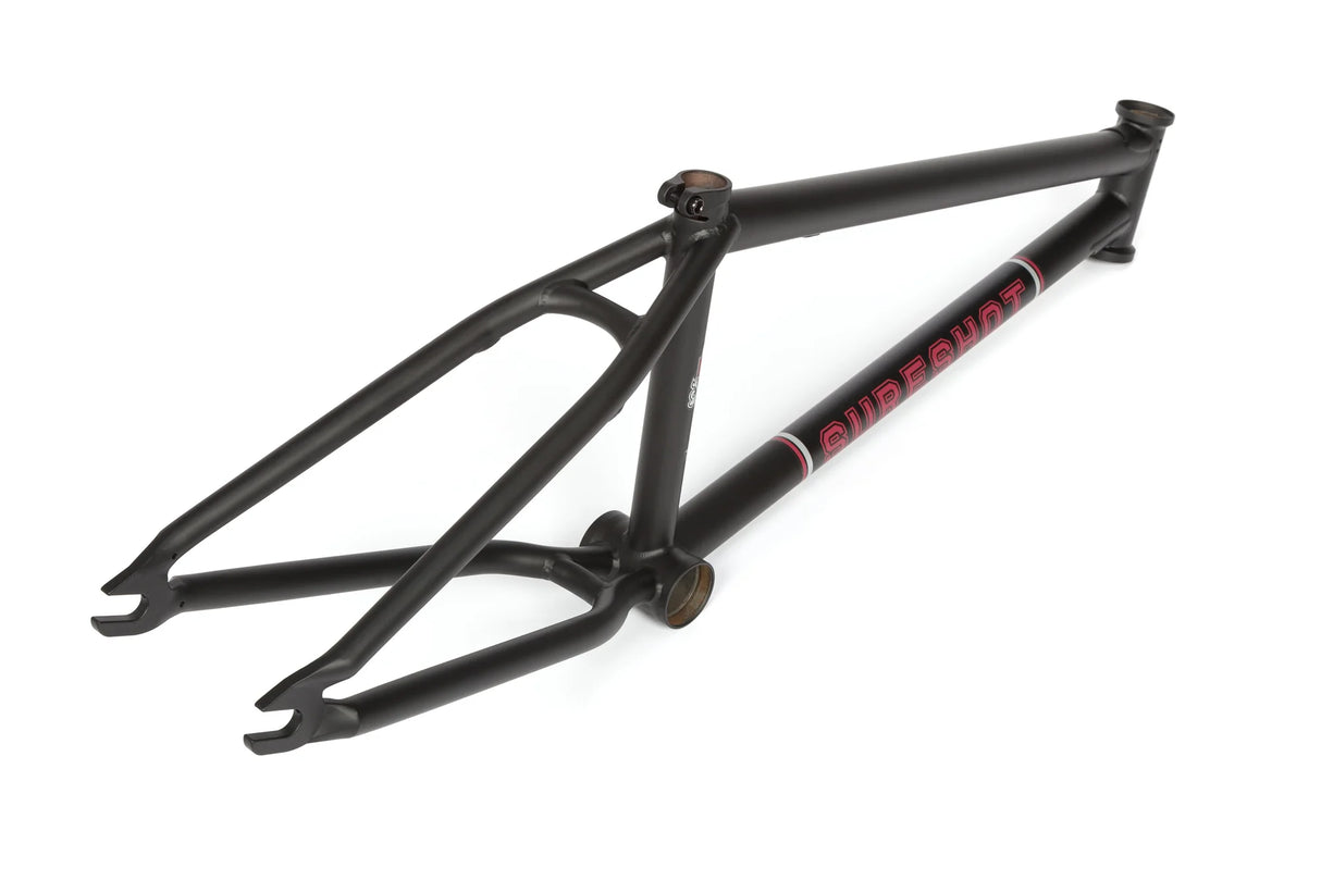 BSD Sureshot 21.0" Flat Black BMX Frame | Ride Hub
