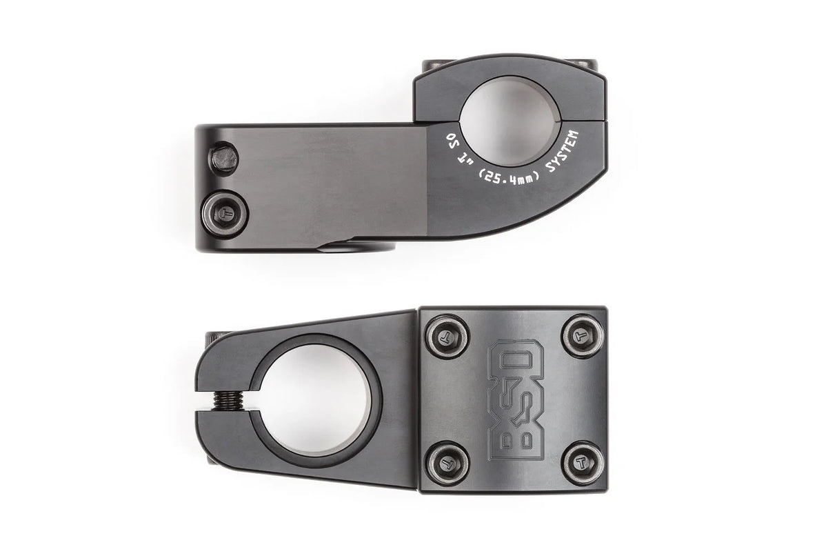 BSD Stacked BMX Stem 33mm / 50mm Black | RideHub