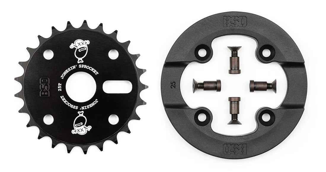 BSD Jonesin' 25T Chainring with Nylon Cover - Durability and Classic Style | Ride Hub