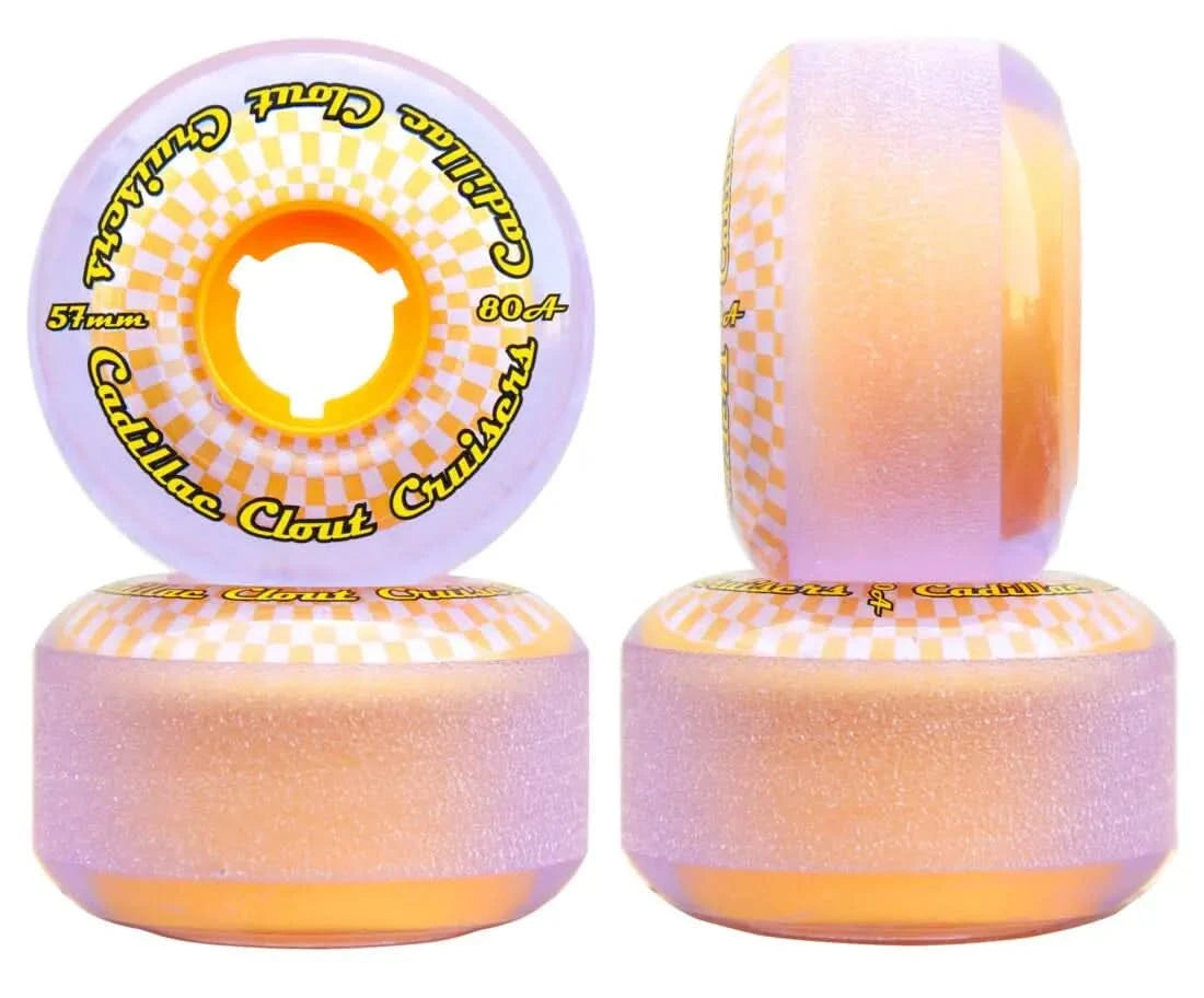Cadillac Clout 80A 57mm Wheels (4-Pack) | RideHub