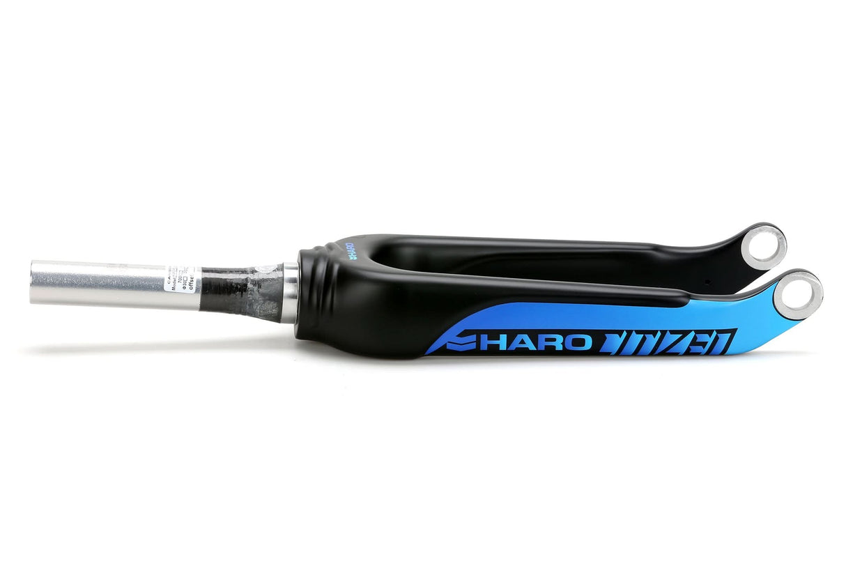 Cliq Citizen Carbon BMX Fork "Blue" - Carbon Racing Fork