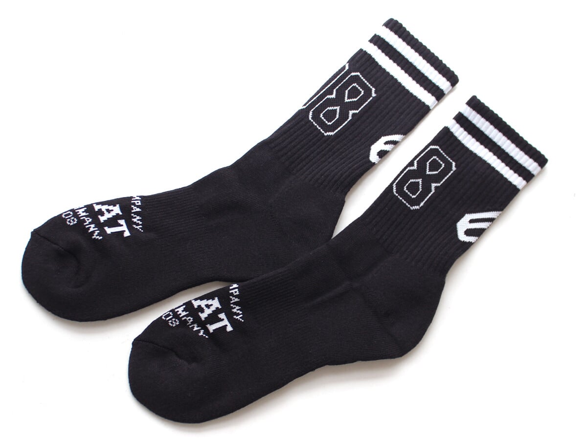 BMX Eclat "08" Socks - Black | RideHub