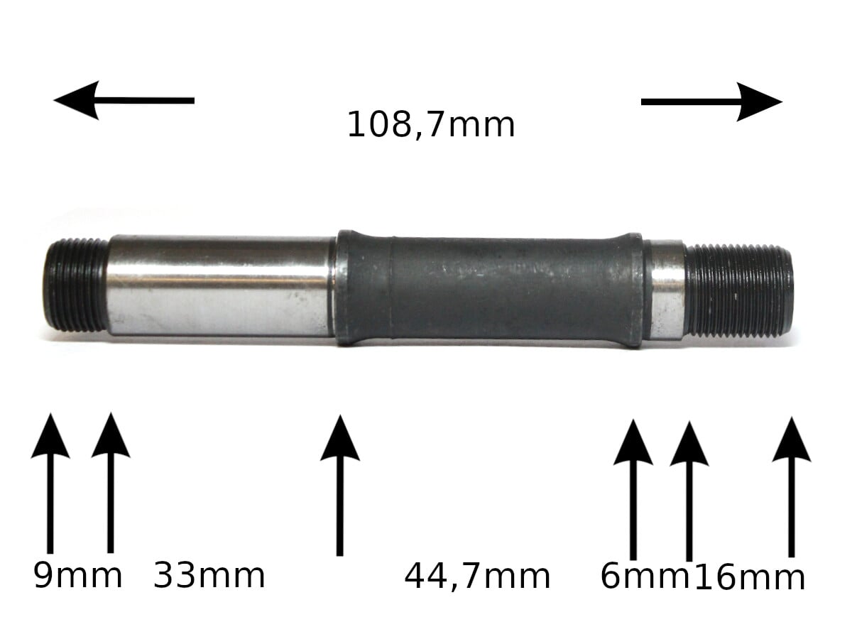 BMX Eclat "Exile Cassette" Axle | Ride Hub