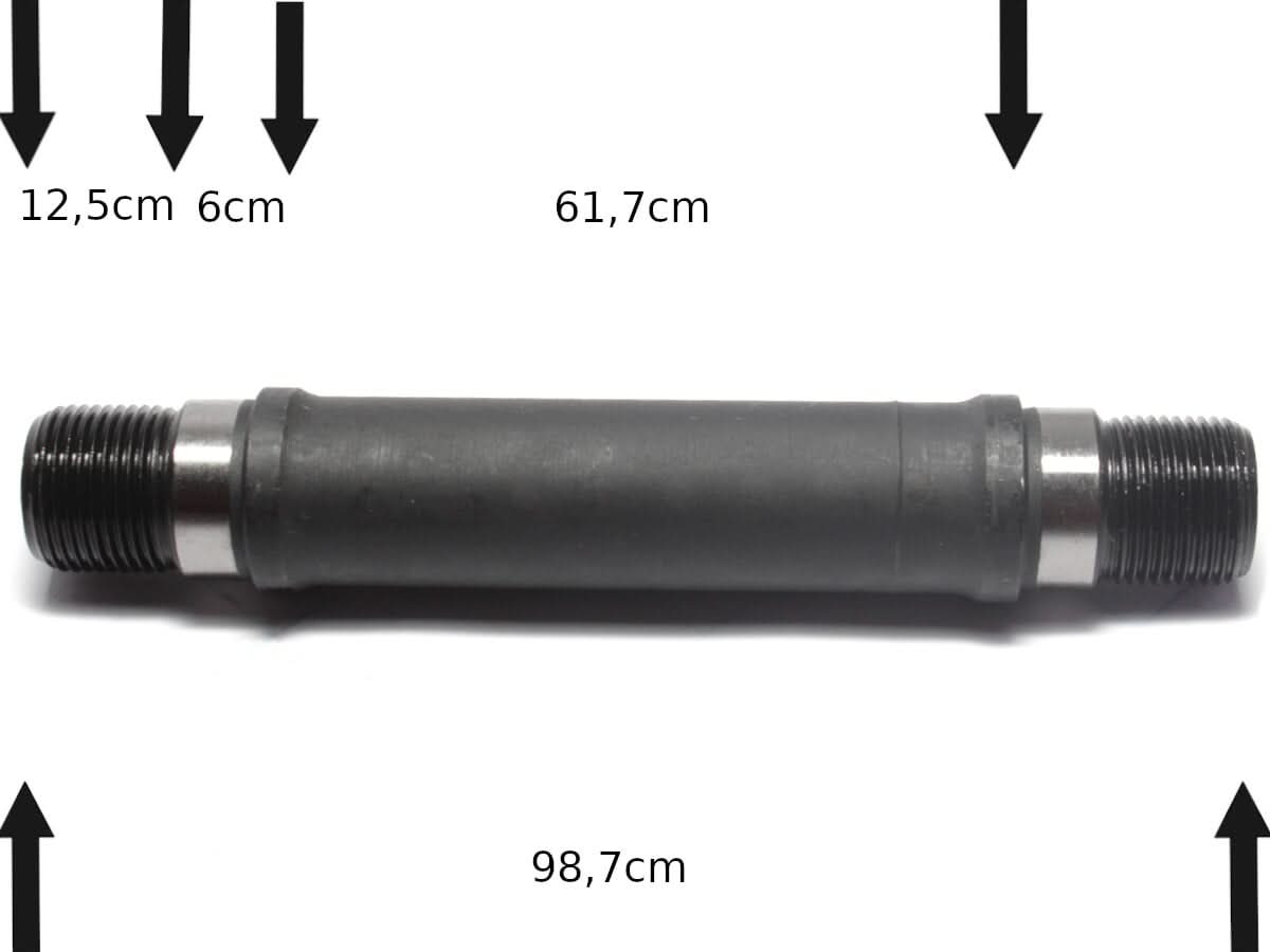 BMX Eclat Exile Front Axle Set | Ride Hub