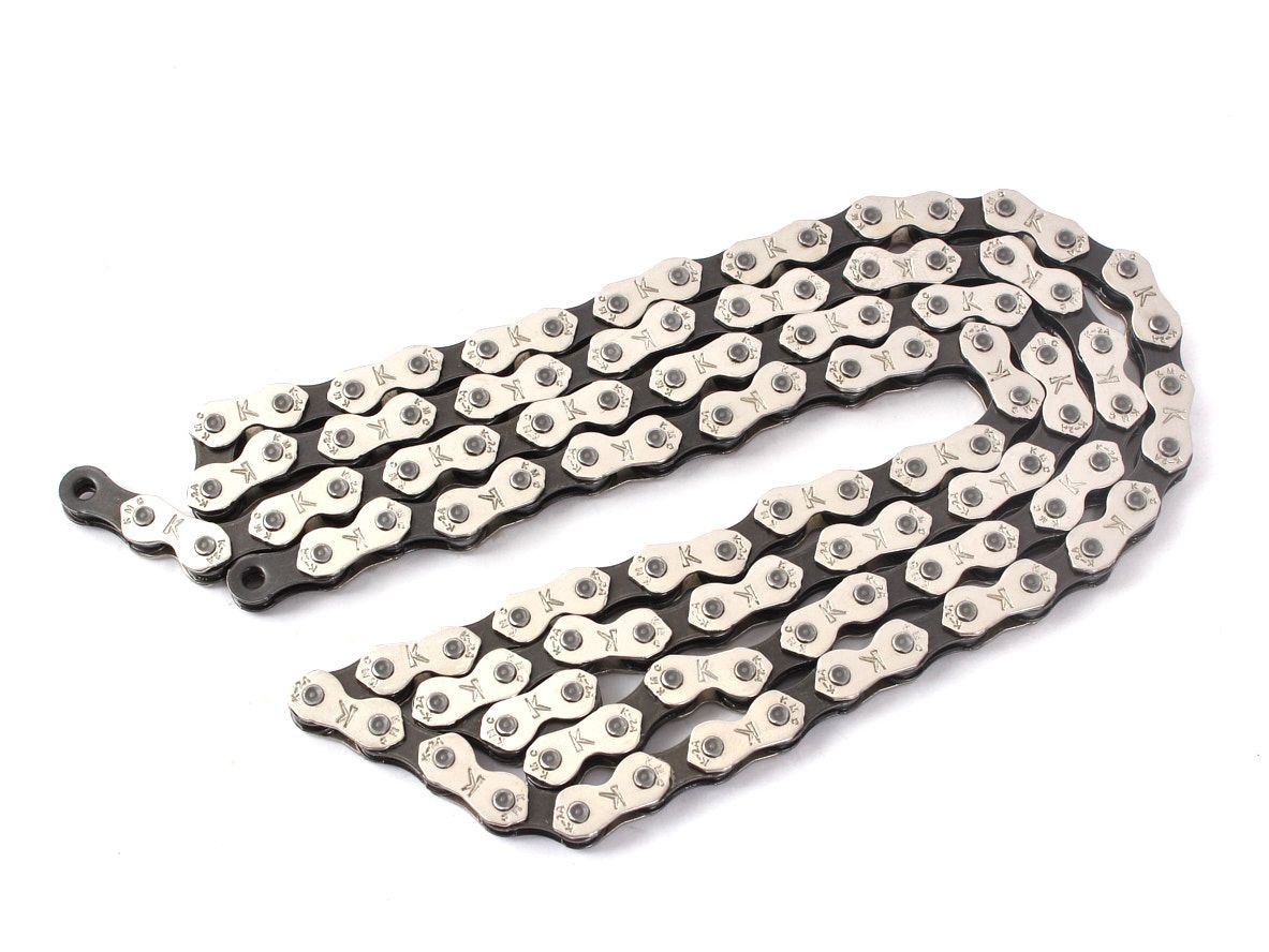 KMC 1/2" x 1/8" BMX Chain - Silver | RideHub