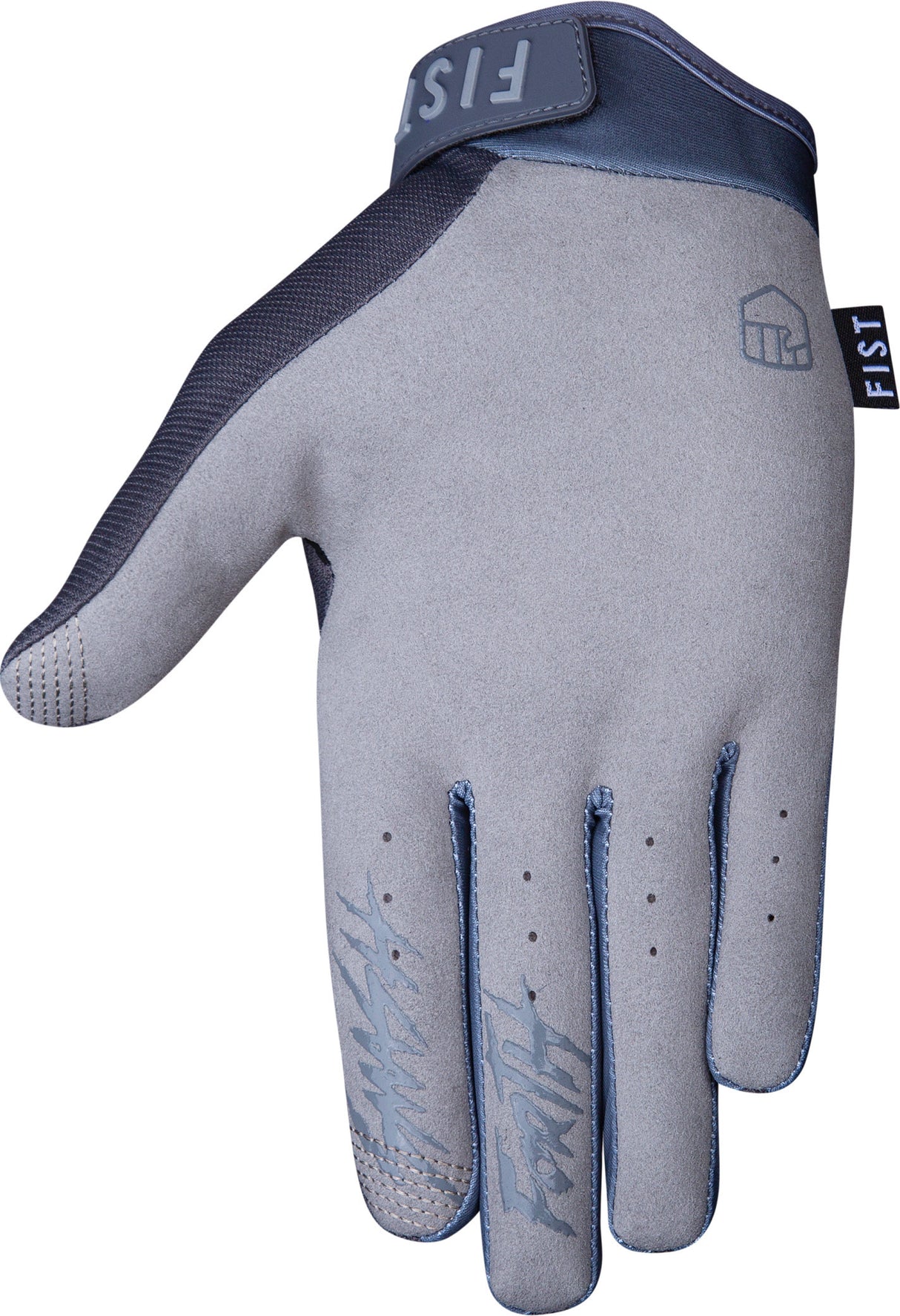 BMX Fist Gray Stocker Gloves | RideHub