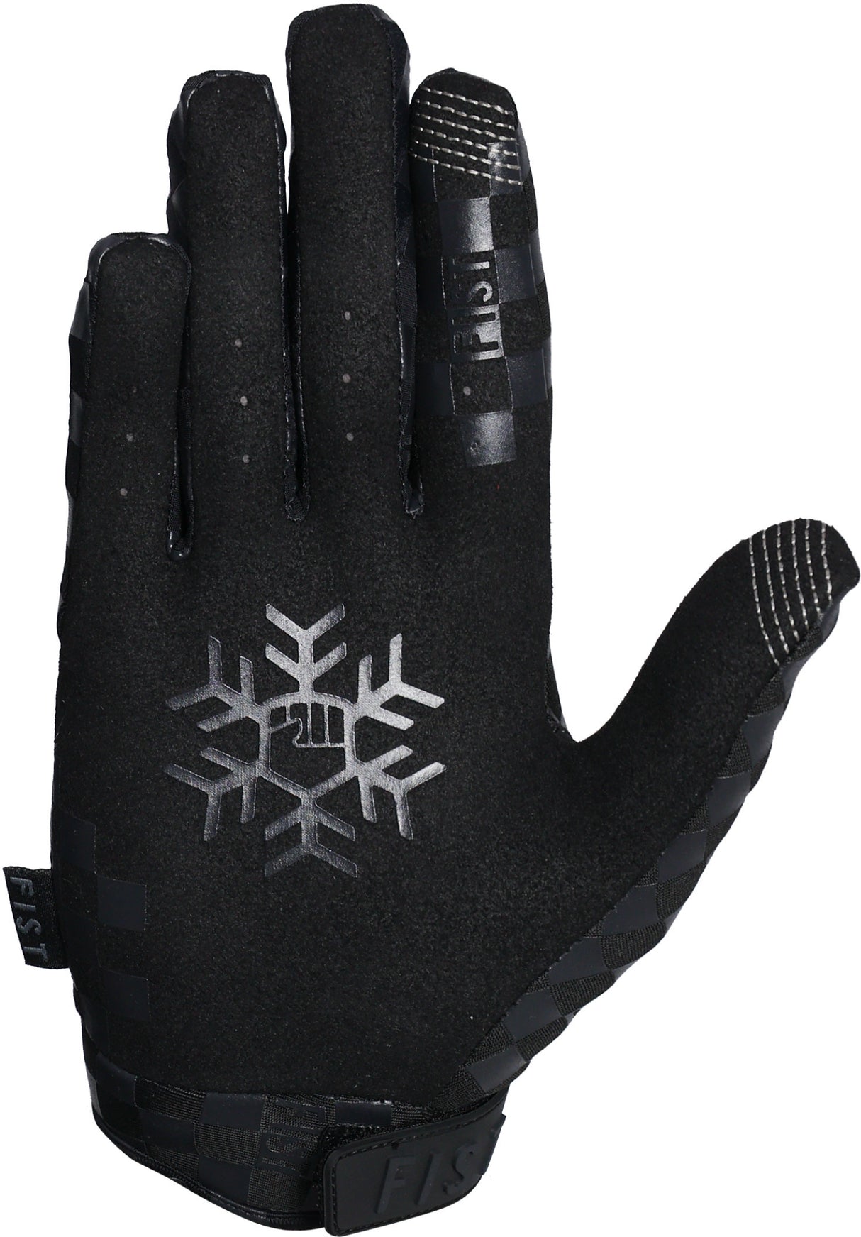 FIST Cold Weather Blackout Checker BMX Gloves | RideHub