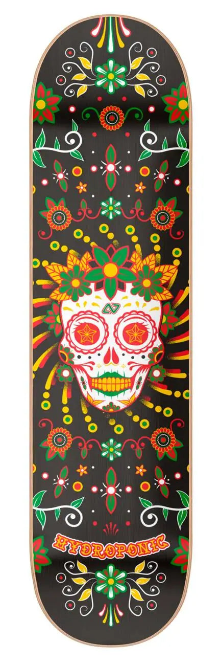 Hydroponic Mexican Skull 2.0 Skateboard Deck | RideHub