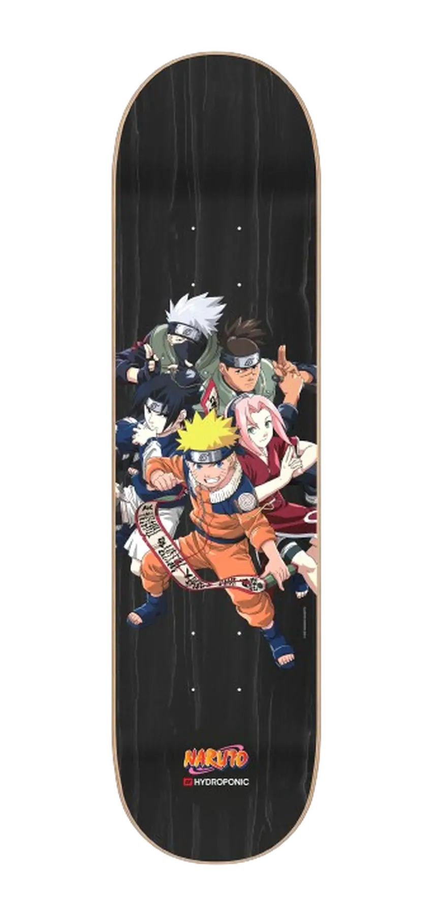 Hydroponic x Naruto Leaf Village Skateboard Deck | RideHub