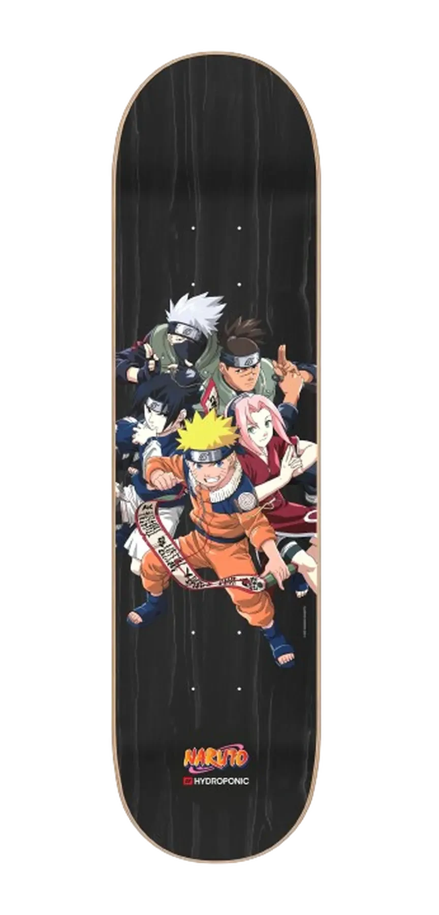Hydroponic x Naruto Leaf Village Skateboard Deck | RideHub