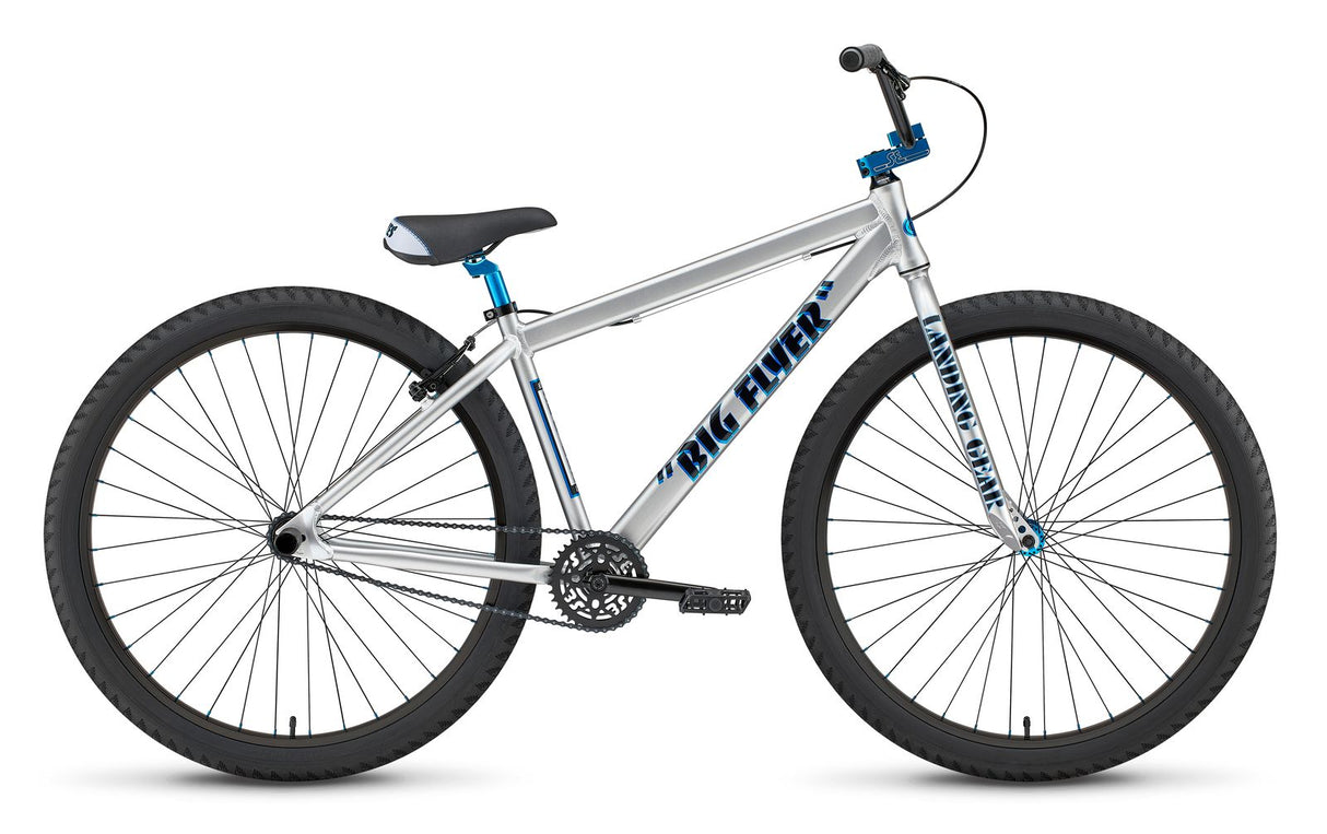 SE Bikes Big Flyer 29" Iced Out Silver Singlespeed bike | RideHub