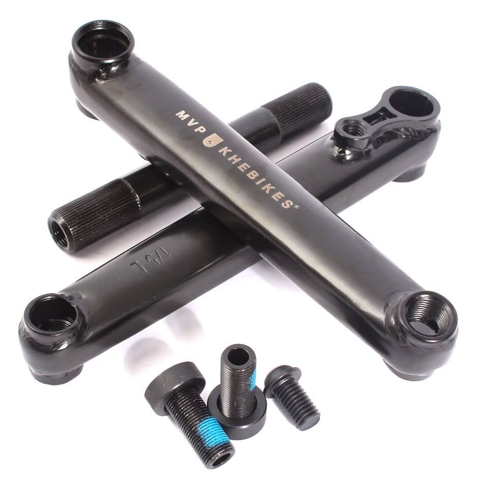 KHE MVP V2 48T CrMo BMX Crankset – Black | RideHub