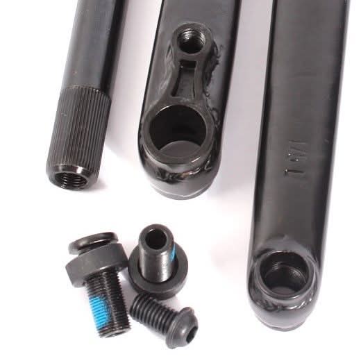 KHE MVP V2 48T CrMo BMX Crankset – Black | RideHub