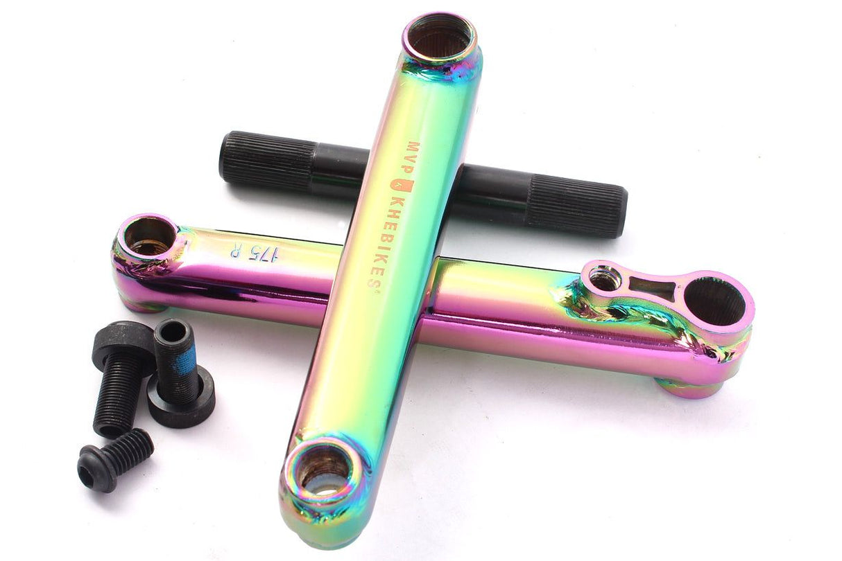 KHE MVP V2 48T CrMo Oil Slick BMX Crank | RideHub
